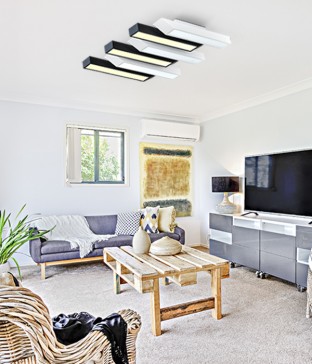 피아노 6등 120W 국산LED거실등 아파트거실등