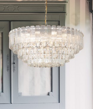 마펠 800파이 21등 펜던트전등 크리스탈