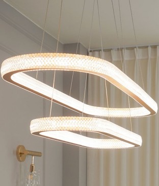 페어리 2단 90W LED식탁등 식탁전등 (3000K+6000K)