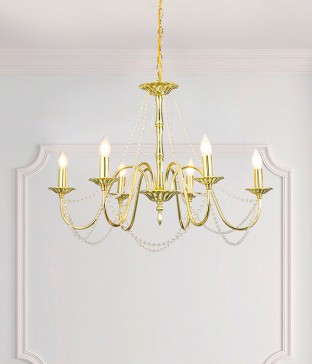 세잔 6등 LED식탁등 크리스탈식탁등 식탁전등