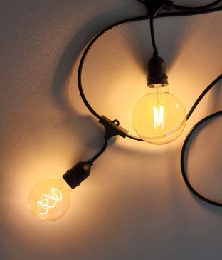 아쉬펠 파티조명 국산파티라이트 야외 알전구 줄조명