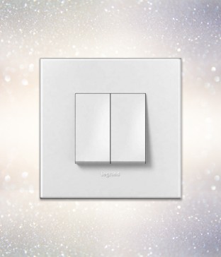 W 르그랑 아테오 화이트 유럽형 스위치